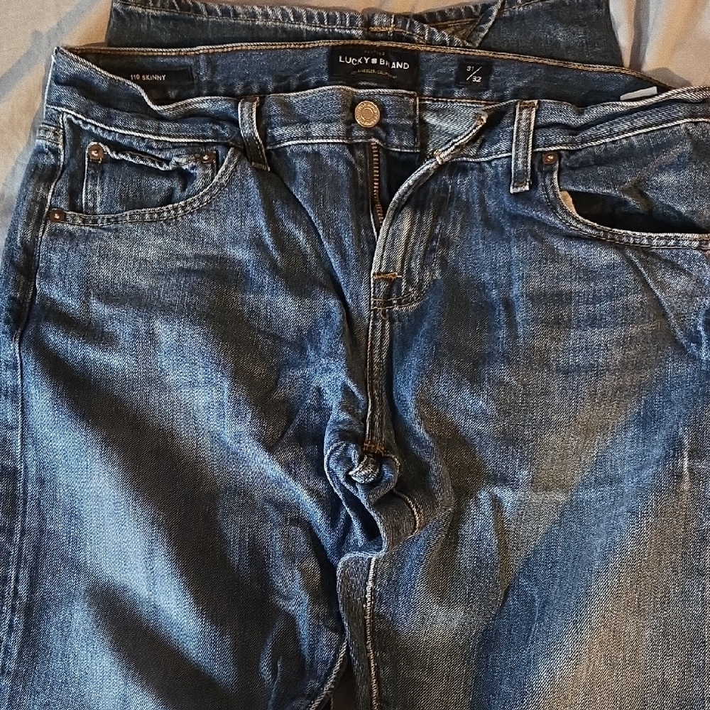 Lucky Brand Skinny Fit Dark Wash Denim Jeans